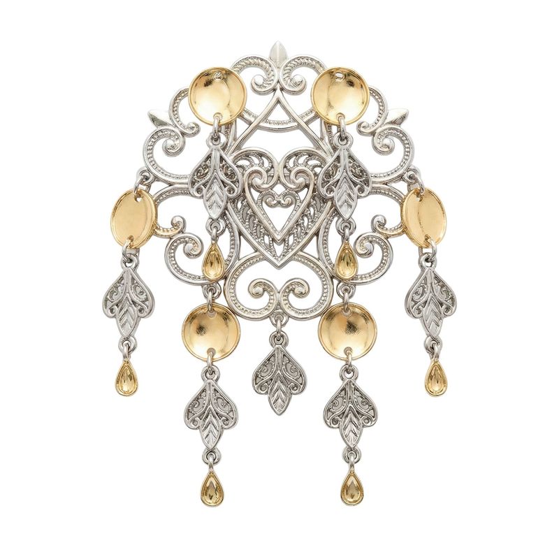 Hjerteløv sølje til barn