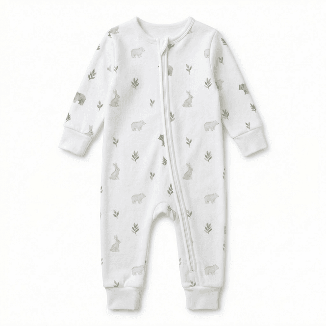 Hovedbilde Soft forest ullbambus heldress