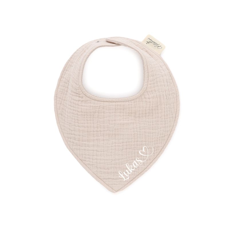 Siklesmekke med navn i sand muslin - vanntett